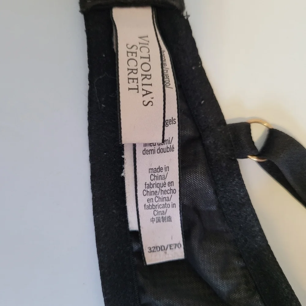 VICTORIA'S Secret Dream Angels Push-Up Bra Plaid | size 32DD - Picture 2 of 4